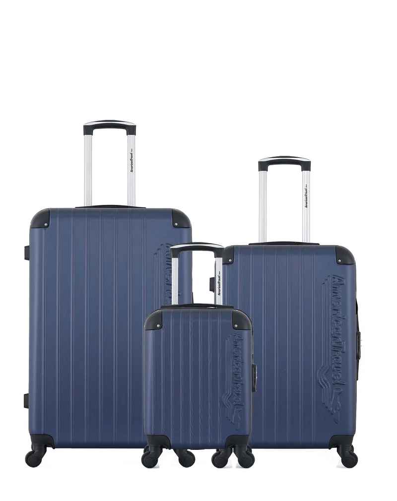 Lot de 3 Valises Rigides Grand Format, Taille Moyenne et Cabine XXS BUDAPEST