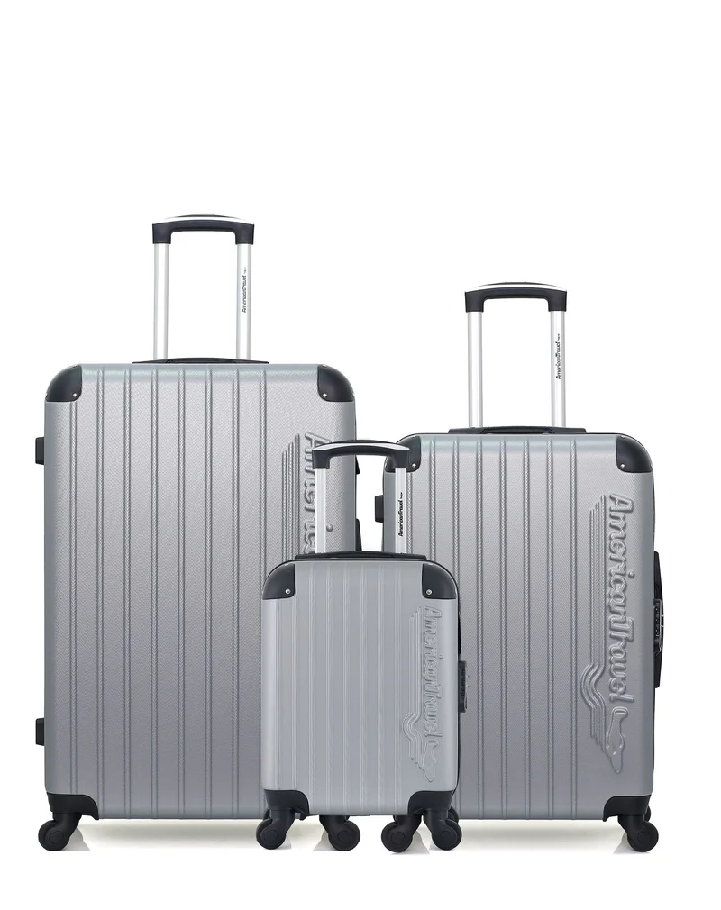 Lot de 3 Valises Rigides Grand Format, Taille Moyenne et Cabine XXS BUDAPEST