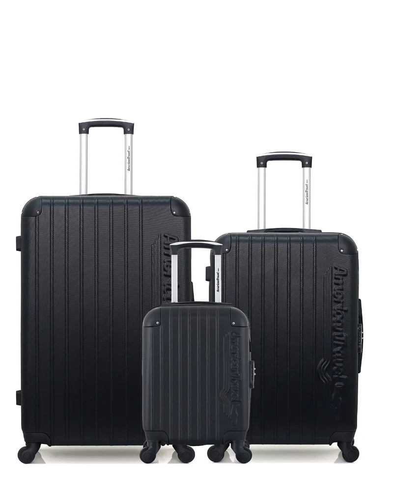 Lot de 3 Valises Rigides Grand Format, Taille Moyenne et Cabine XXS BUDAPEST
