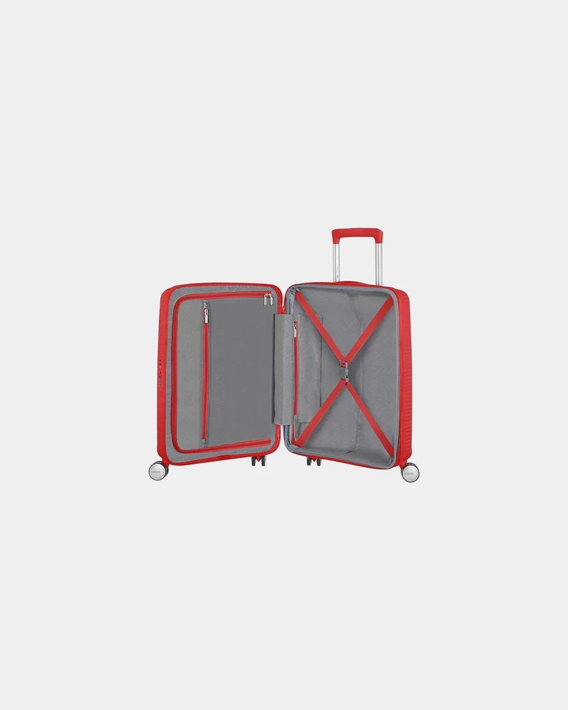 Valise polypropylène extensible American Tourister SoundBox à personnaliser