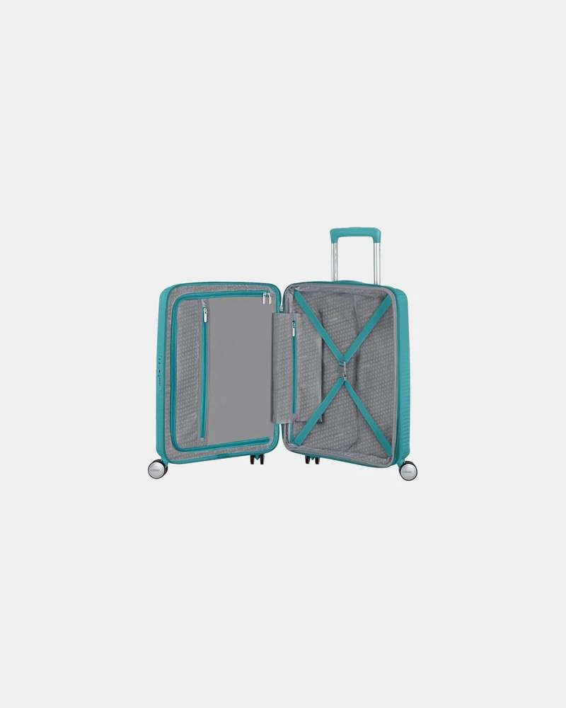 Valise polypropylène extensible American Tourister SoundBox à personnaliser