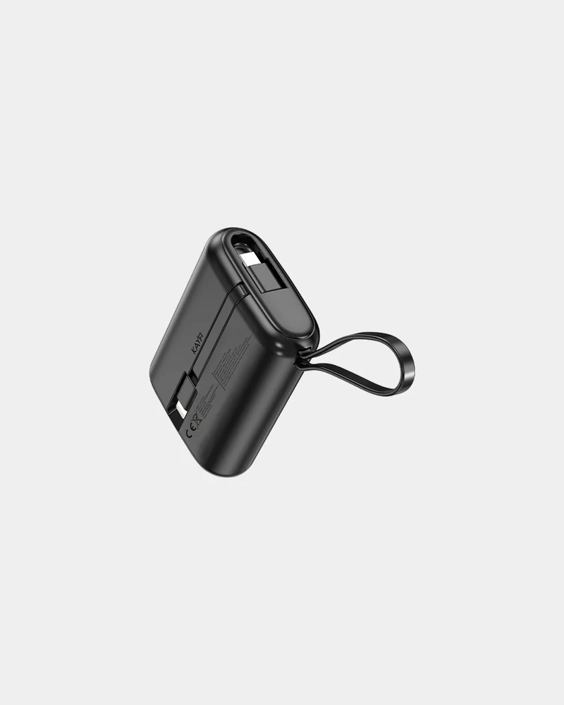 Batterie 10 000 mAh avec câbles intégrés à personnaliser