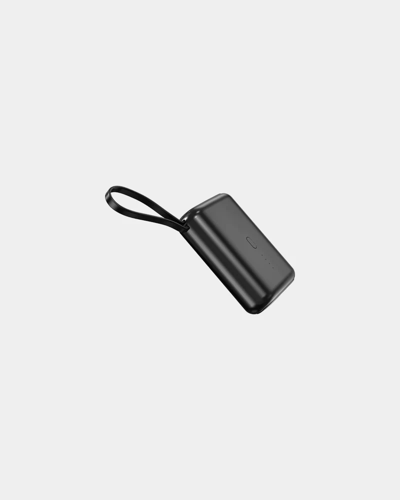 Batterie 10 000 mAh avec câbles intégrés à personnaliser
