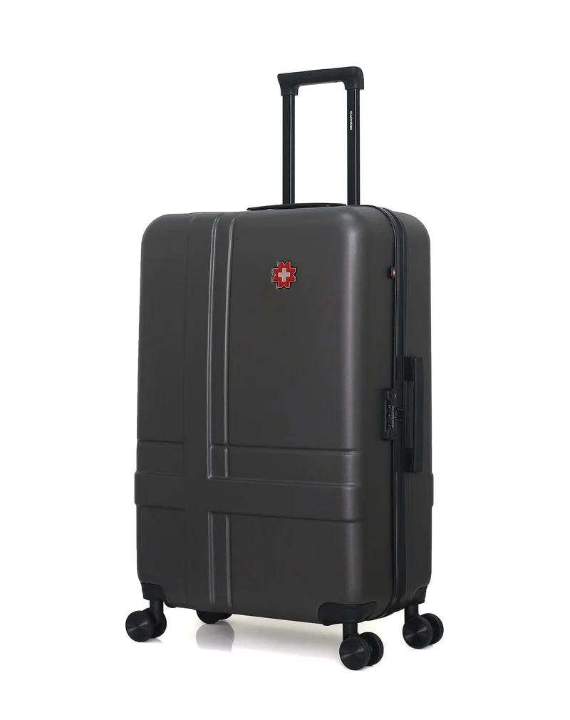 Lot de 2 Valises Rigides Grand Format et Cabine XXS USTER
