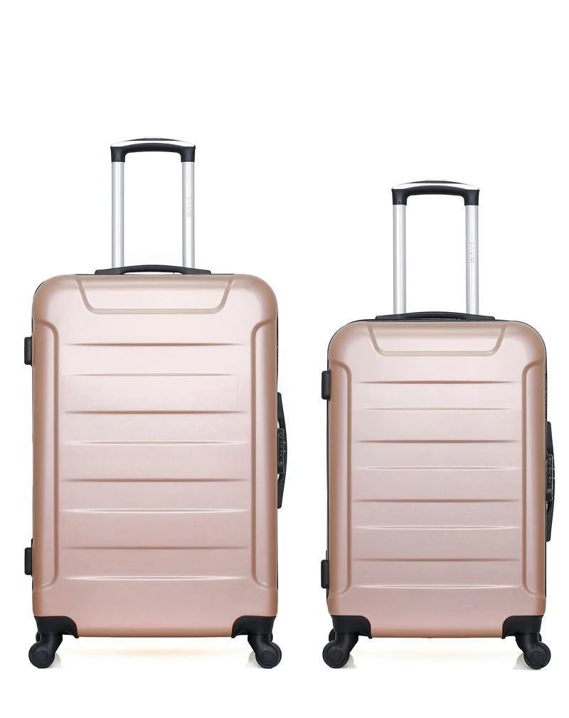 Lot de 2 Valises Grand Format et Week-end ELBE