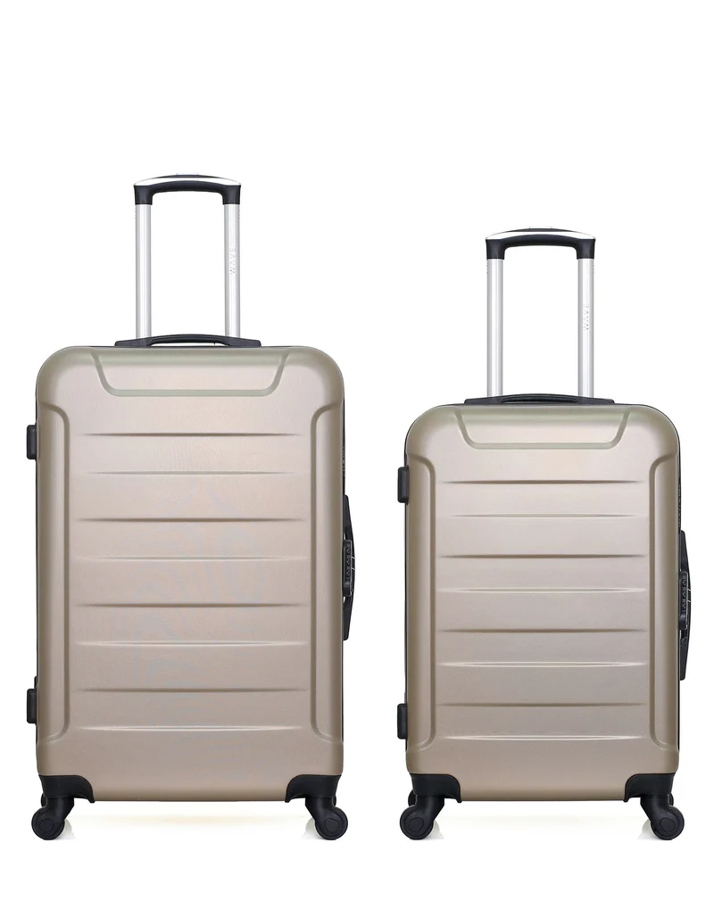Lot de 2 Valises Grand Format et Week-end ELBE