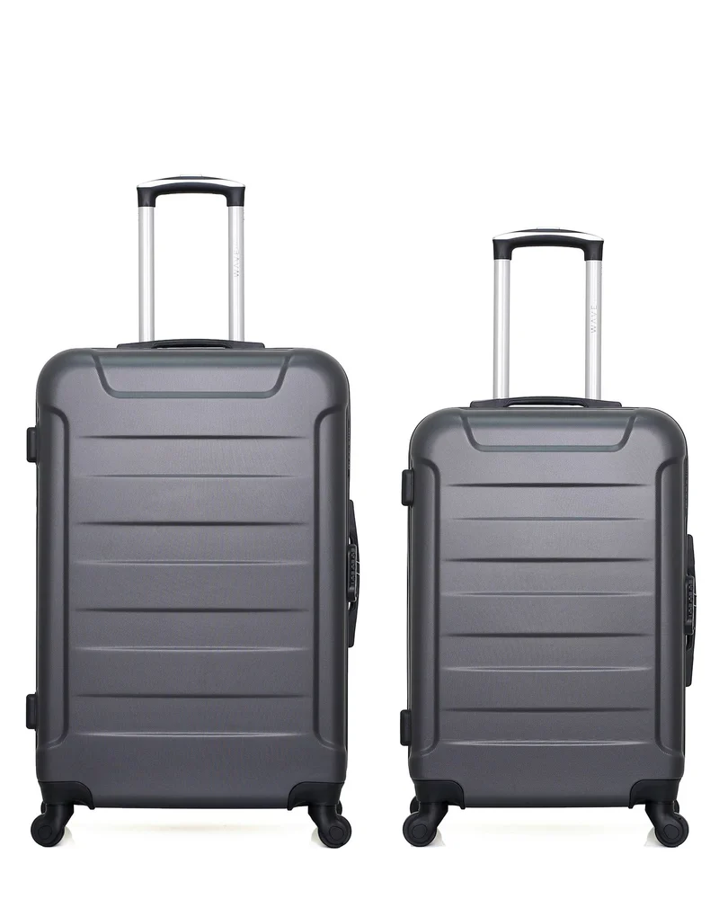Lot de 2 Valises Grand Format et Week-end ELBE