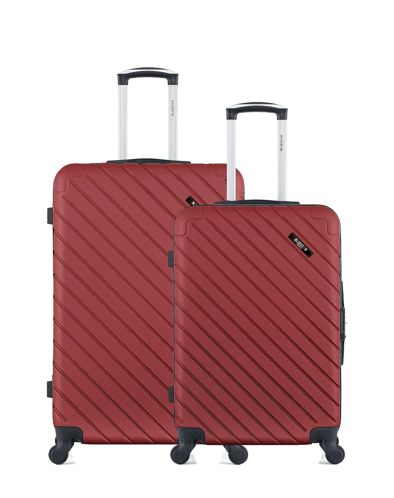 Lot de 2 Valise grand format et valise weekend CITÉ