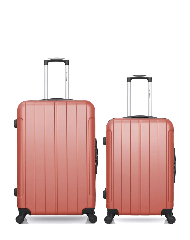 Lot de 2 Valise grand format et valise weekend NAPOLI
