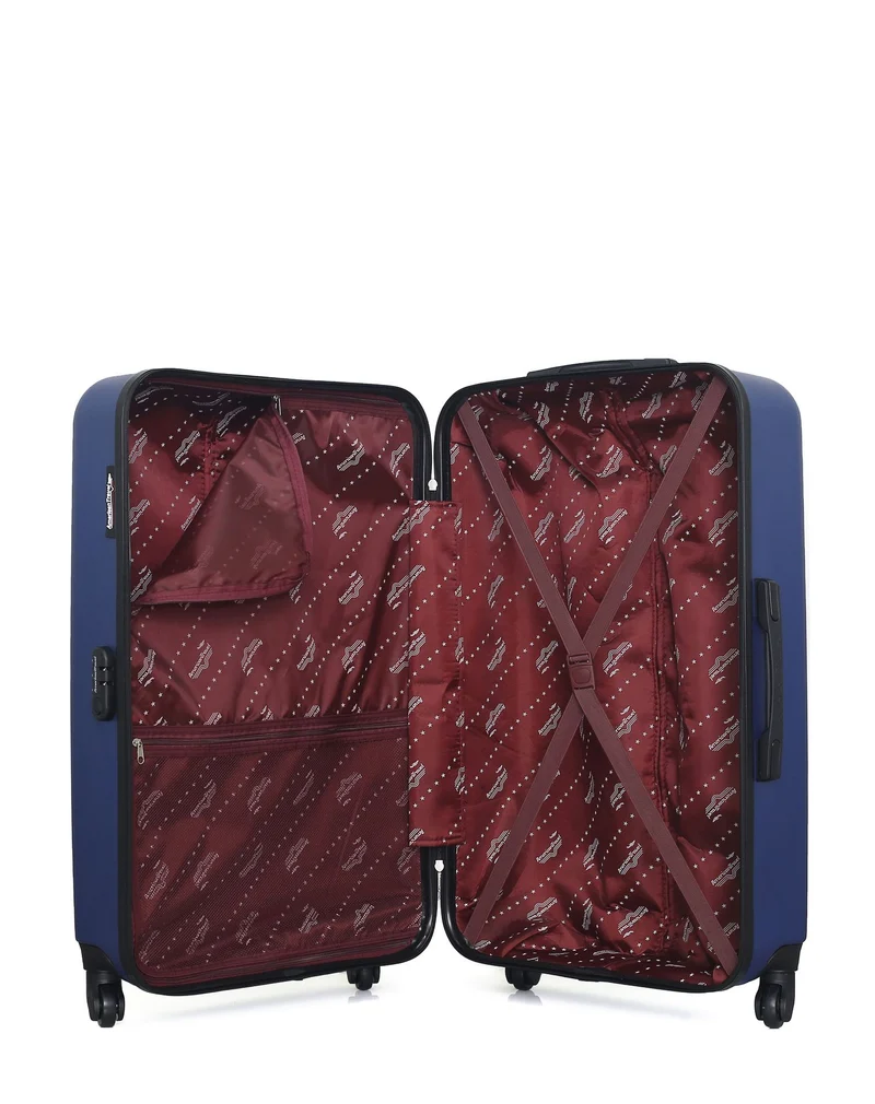 Lot de 3 Valises Rigides Grand Format, Taille Moyenne et Cabine XXS BRONX