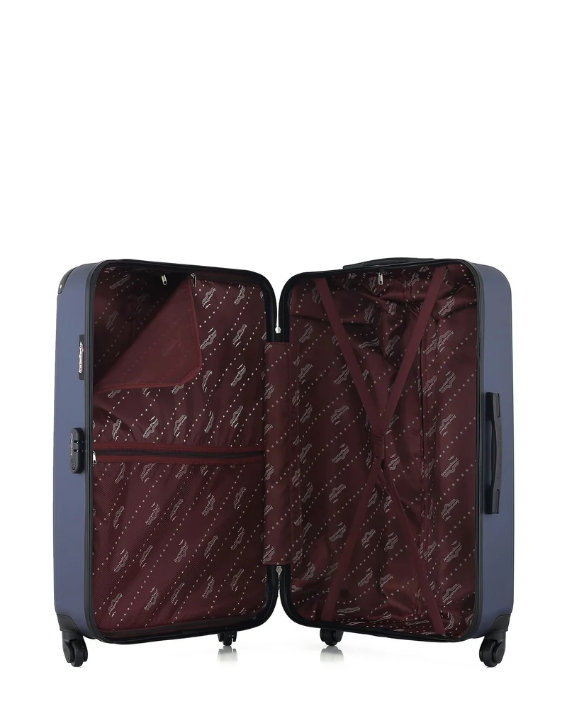 Lot de 3 Valises Rigides Grand Format, Cabine et Cabine XXS BUDAPEST