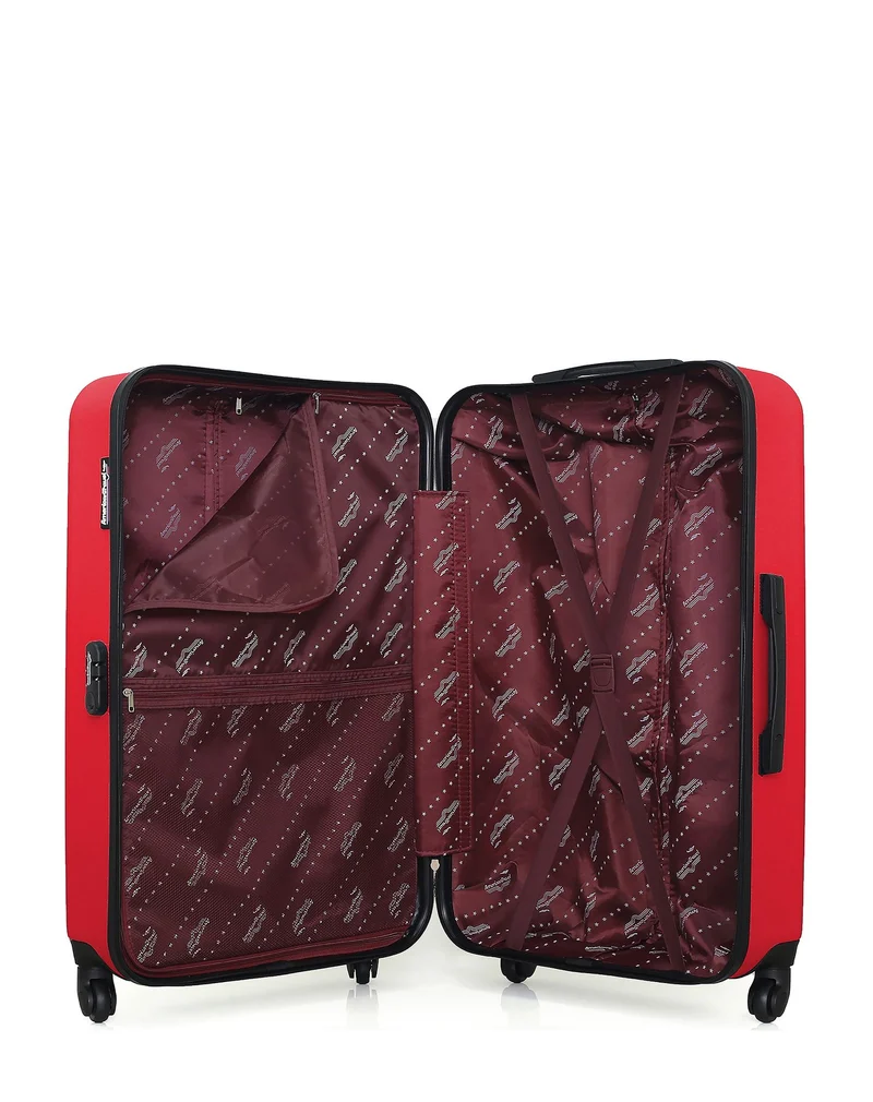 Lot de 3 Valises Rigides Grand Format, Cabine et Cabine XXS BRONX