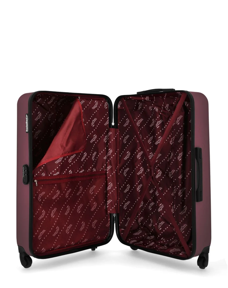Lot de 3 Valises Rigides Grand Format, Cabine et Cabine XXS BRONX
