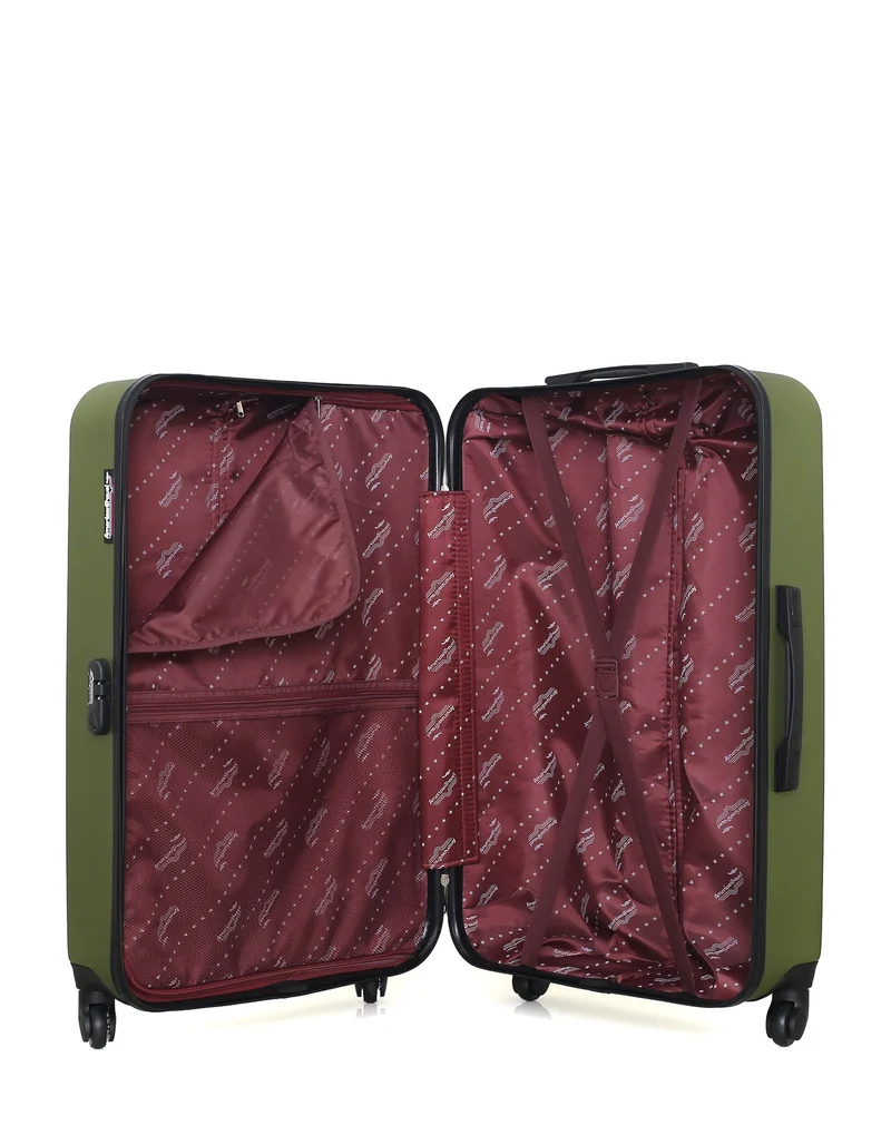 Lot de 3 Valises Rigides Grand Format, Cabine et Cabine XXS BRONX