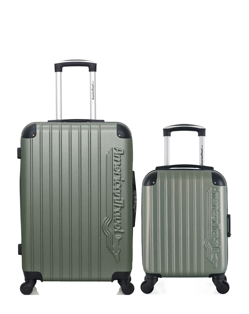 Lot de 2 Valises Rigides Taille Moyenne et Cabine XXS BUDAPEST