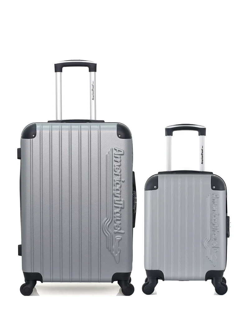 Lot de 2 Valises Rigides Taille Moyenne et Cabine XXS BUDAPEST