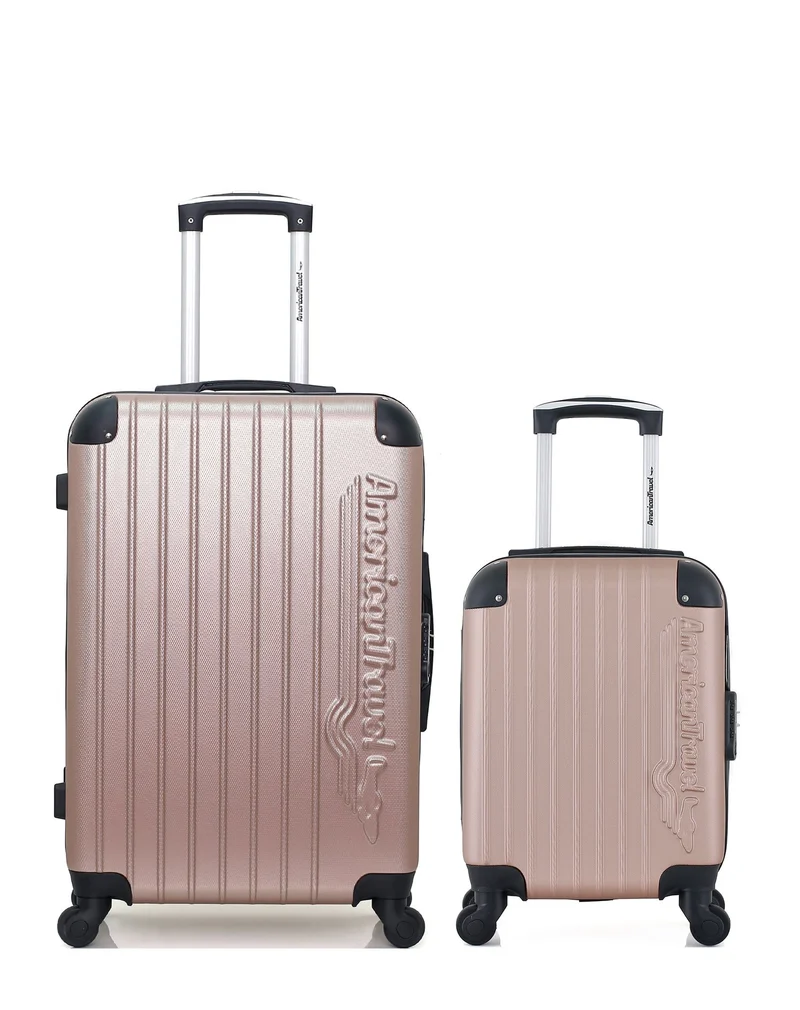 Lot de 2 Valises Rigides Taille Moyenne et Cabine XXS BUDAPEST