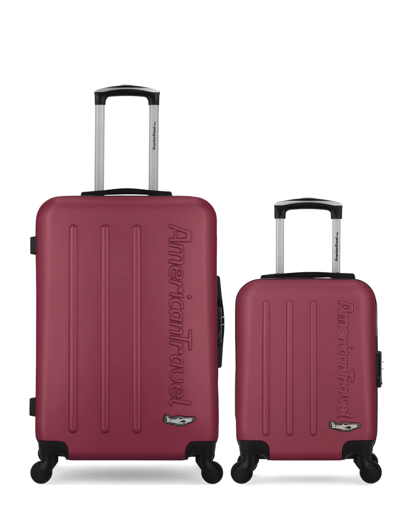 Lot de 2 Valises Rigides Taille Moyenne et Cabine XXS BRONX