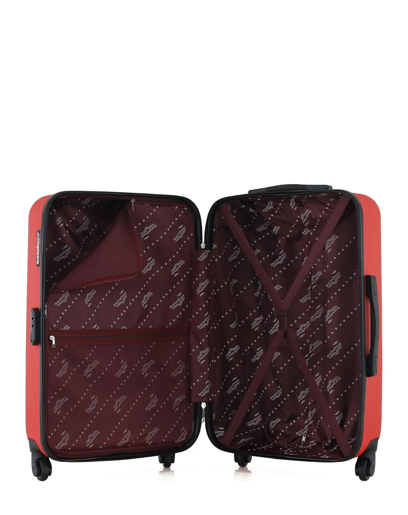 Lot de 2 Valises Rigides Taille Moyenne et Cabine XXS BRONX