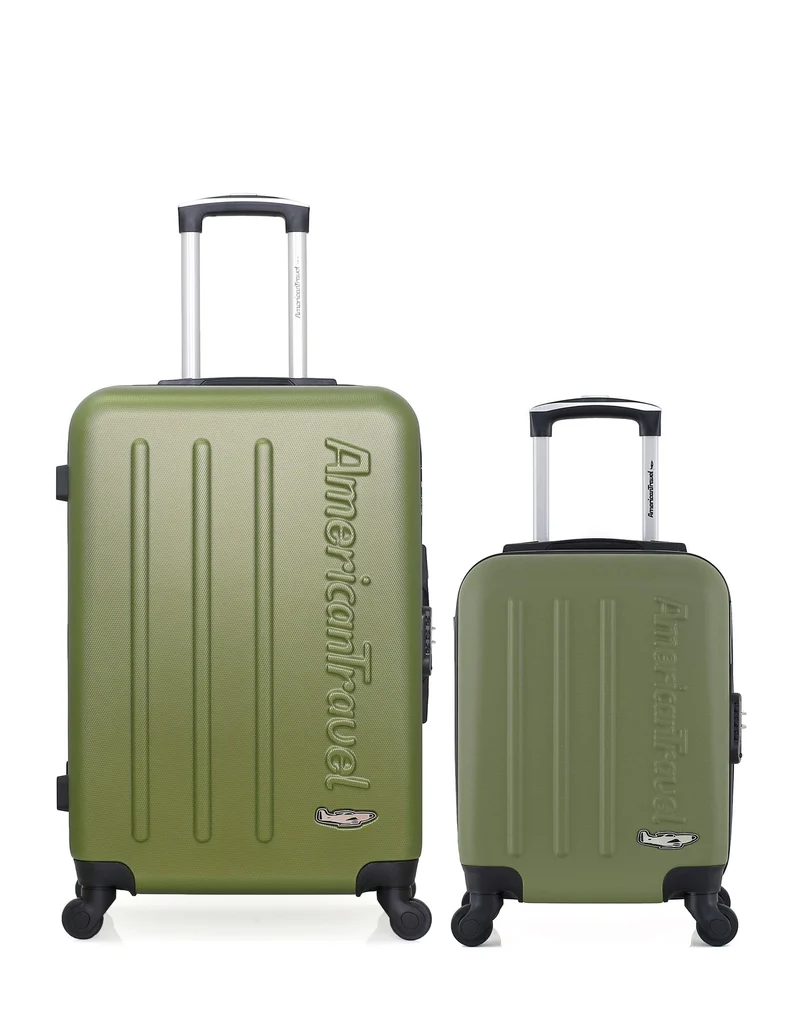 Lot de 2 Valises Rigides Taille Moyenne et Cabine XXS BRONX
