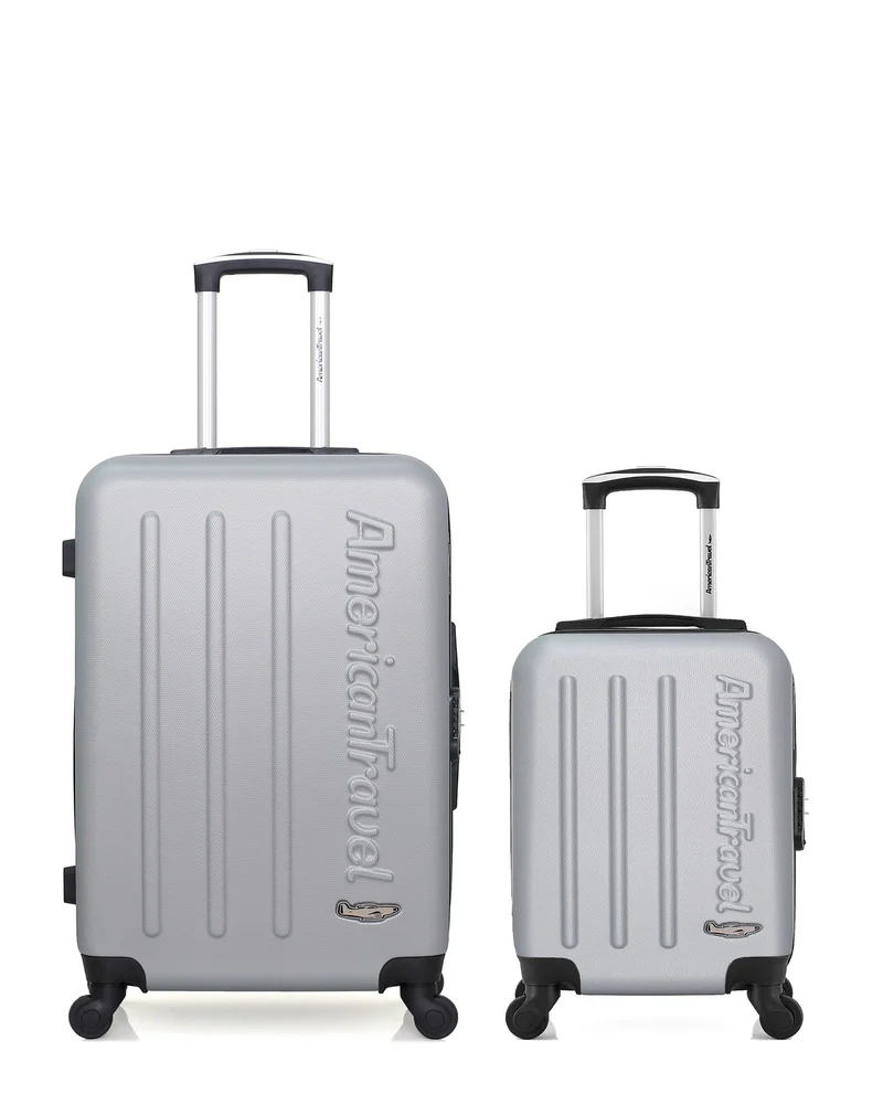 Lot de 2 Valises Rigides Taille Moyenne et Cabine XXS BRONX