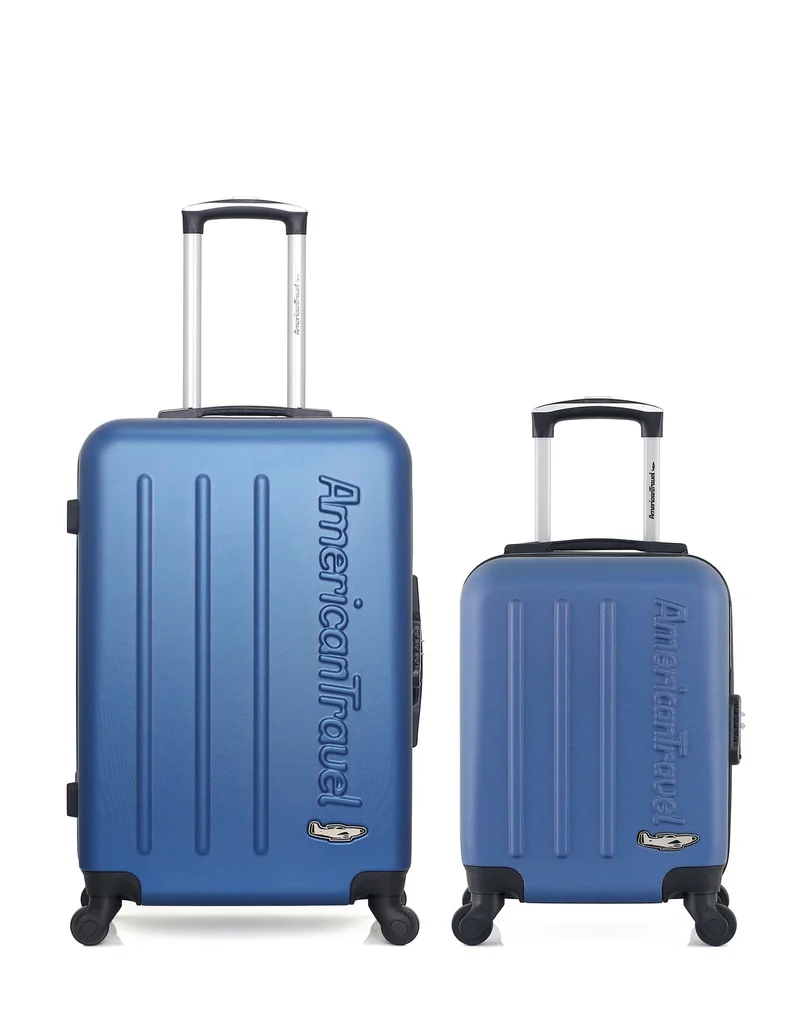 Lot de 2 Valises Rigides Taille Moyenne et Cabine XXS BRONX