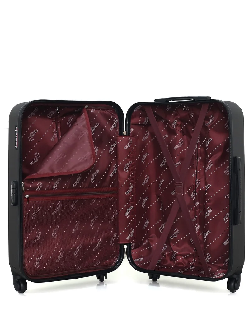 Lot de 2 Valises Rigides Taille Moyenne et Cabine XXS BRONX