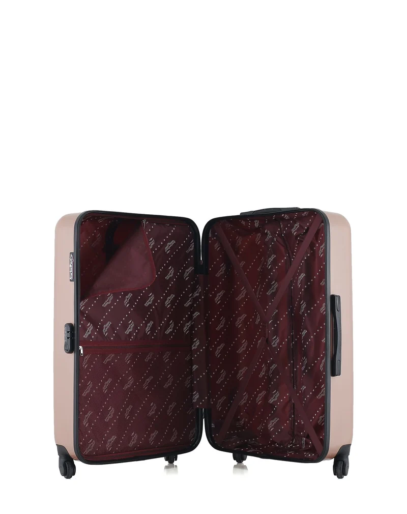 Lot de 2 Valises Rigides Grand Format et Taille Moyenne DETROIT