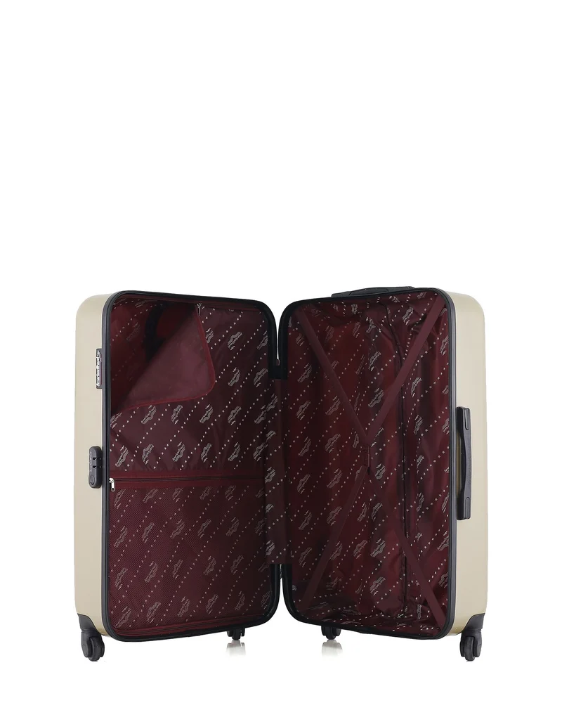 Lot de 2 Valises Rigides Grand Format et Taille Moyenne DETROIT