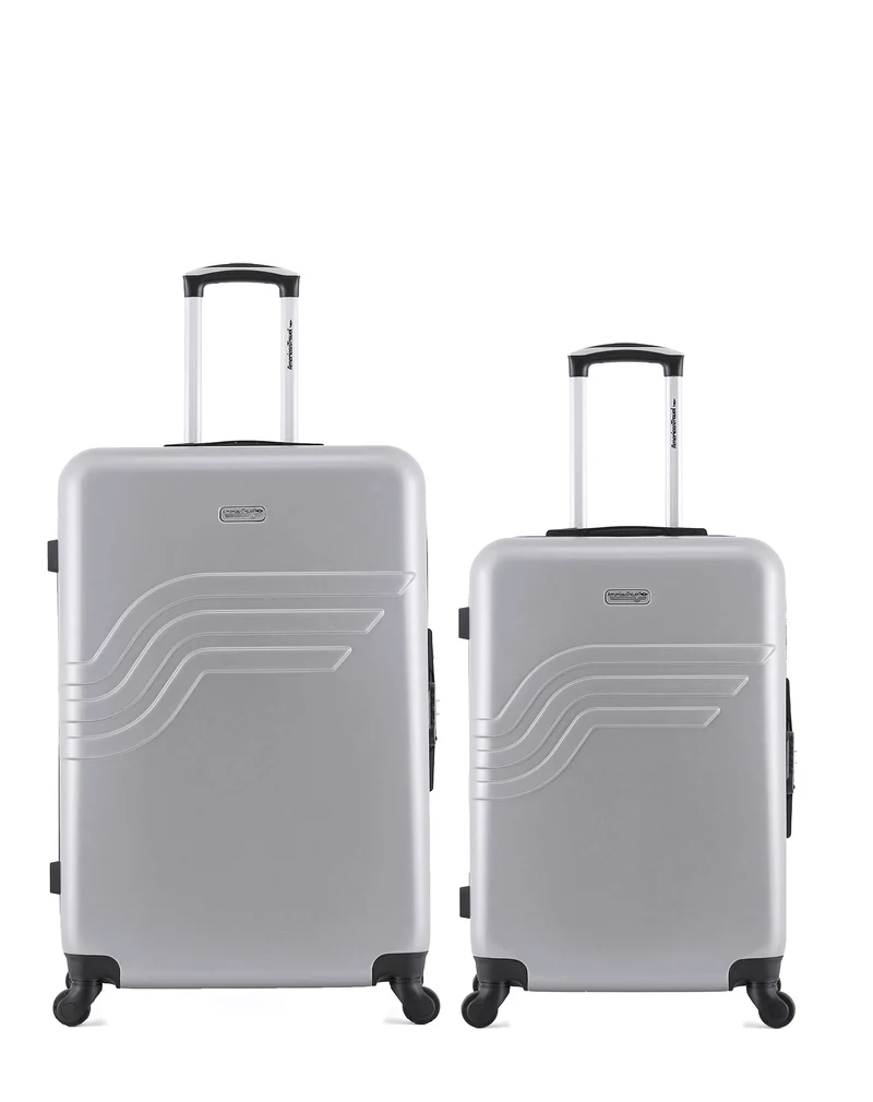 Lot de 2 Valises Rigides Grand Format et Taille Moyenne DETROIT