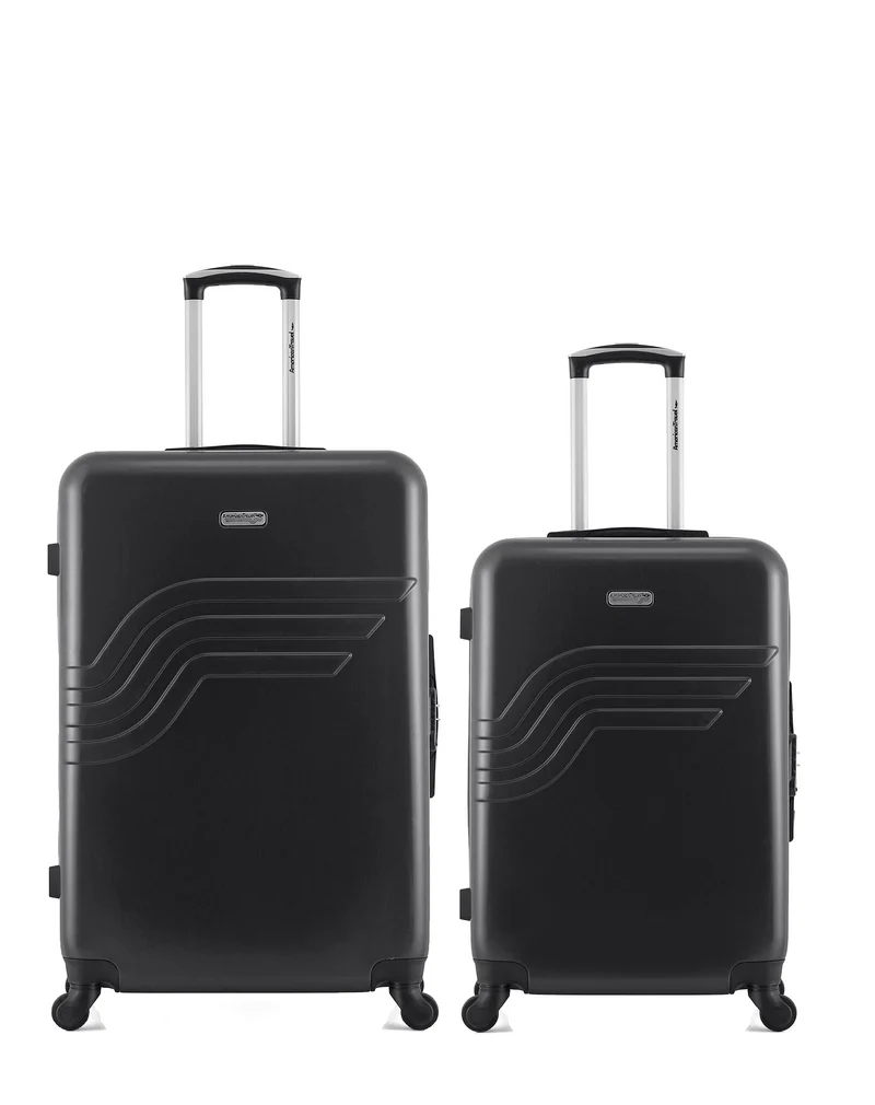 Lot de 2 Valises Rigides Grand Format et Taille Moyenne DETROIT