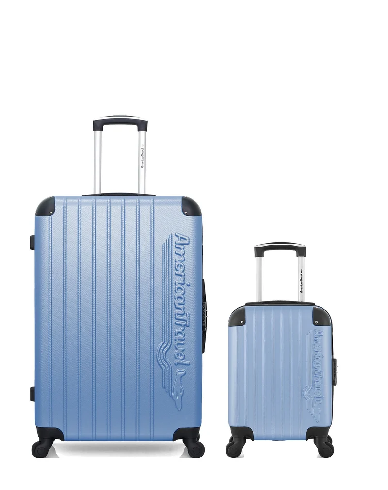 Lot de 2 Valises Rigides Grand Format et Cabine XXS BUDAPEST