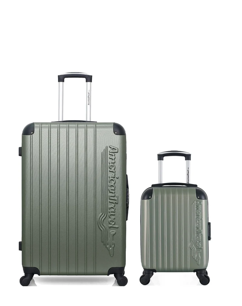 Lot de 2 Valises Rigides Grand Format et Cabine XXS BUDAPEST