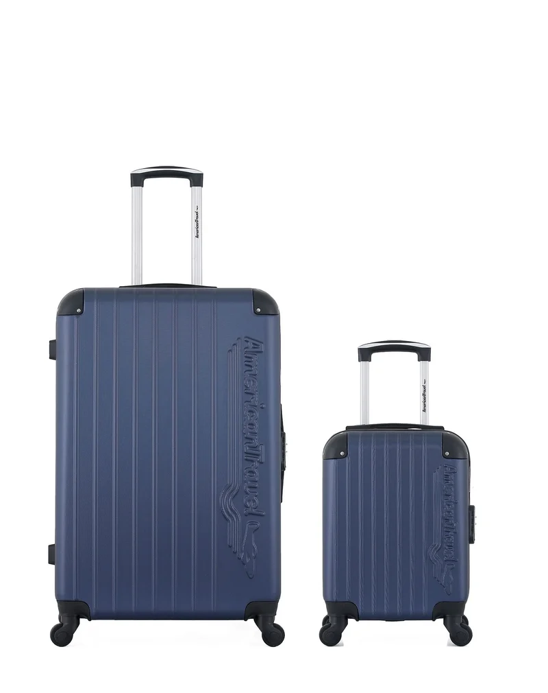 Lot de 2 Valises Rigides Grand Format et Cabine XXS BUDAPEST