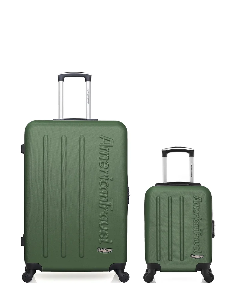 Lot de 2 Valises Rigides Grand Format et Cabine XXS BRONX