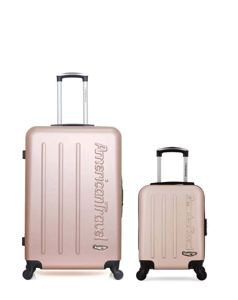 Lot de 2 Valises Rigides Grand Format et Cabine XXS BRONX