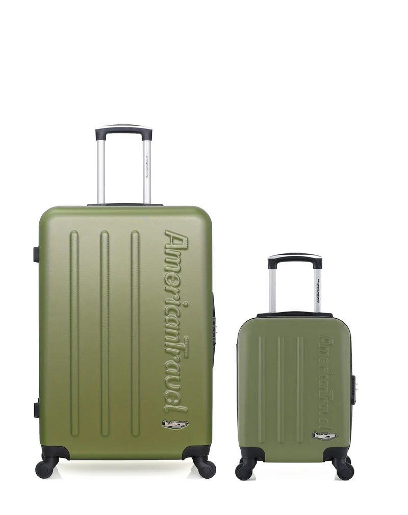 Lot de 2 Valises Rigides Grand Format et Cabine XXS BRONX