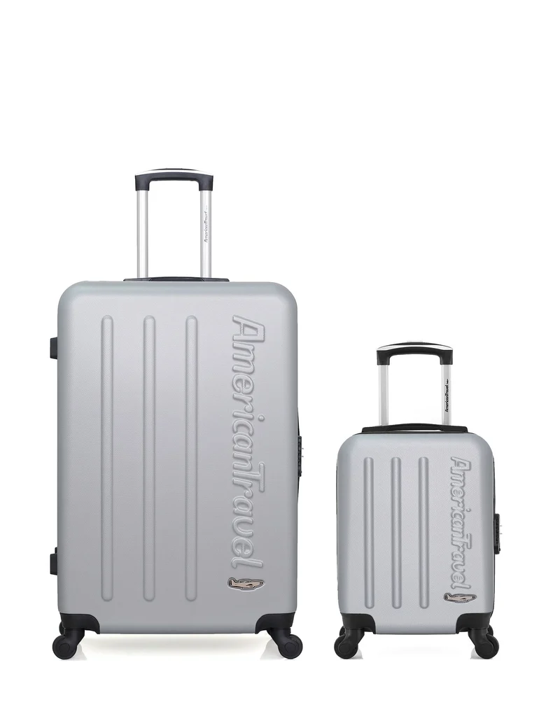 Lot de 2 Valises Rigides Grand Format et Cabine XXS BRONX