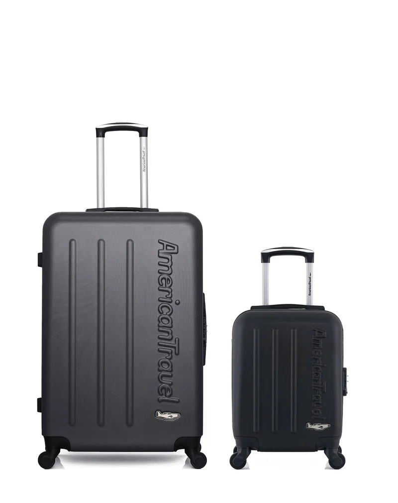 Lot de 2 Valises Rigides Grand Format et Cabine XXS BRONX