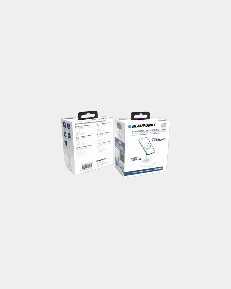 Station de charge 2-en-1 magnétique Blaupunkt
