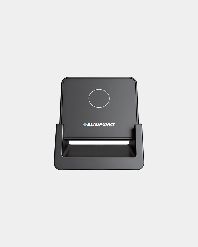 Support téléphone à induction noir Blaupunkt à personnaliser