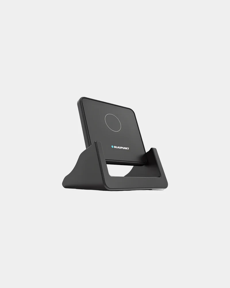 Support téléphone à induction noir Blaupunkt à personnaliser