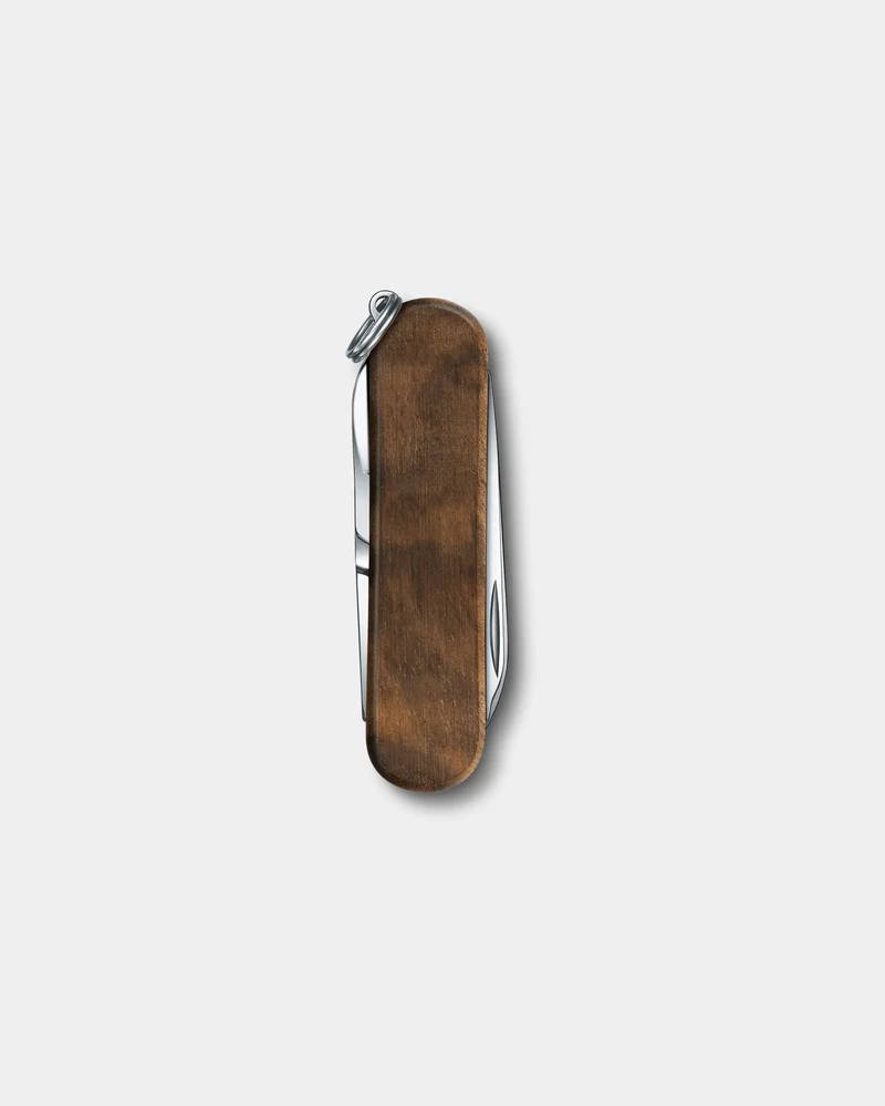 Couteau suisse bois de noyer Victorinox Classic SD à personnaliser