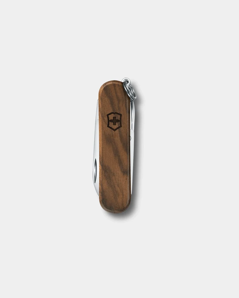 Couteau suisse bois de noyer Victorinox Classic SD à personnaliser