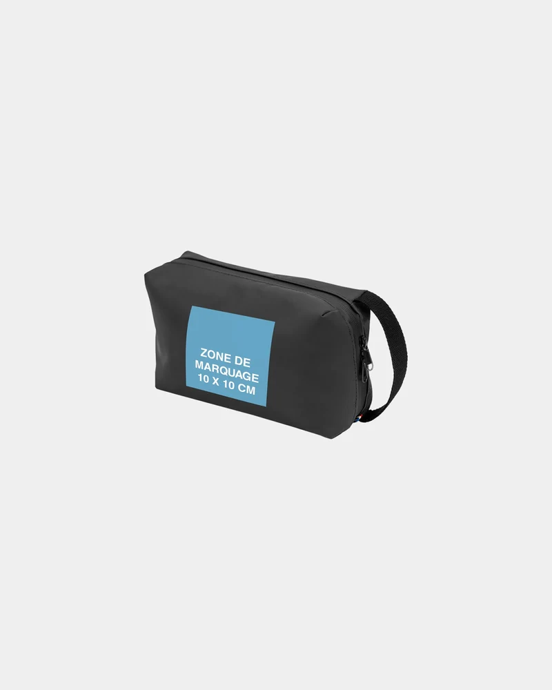 Trousse de toilette PU recyclé Goodjour à personnaliser