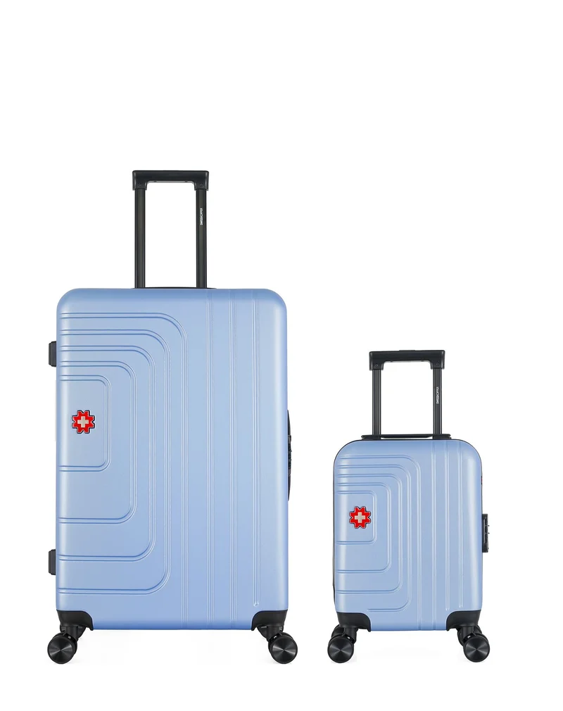 Lot de 2 Valises Rigides Grand Format et Cabine XXS RUTI