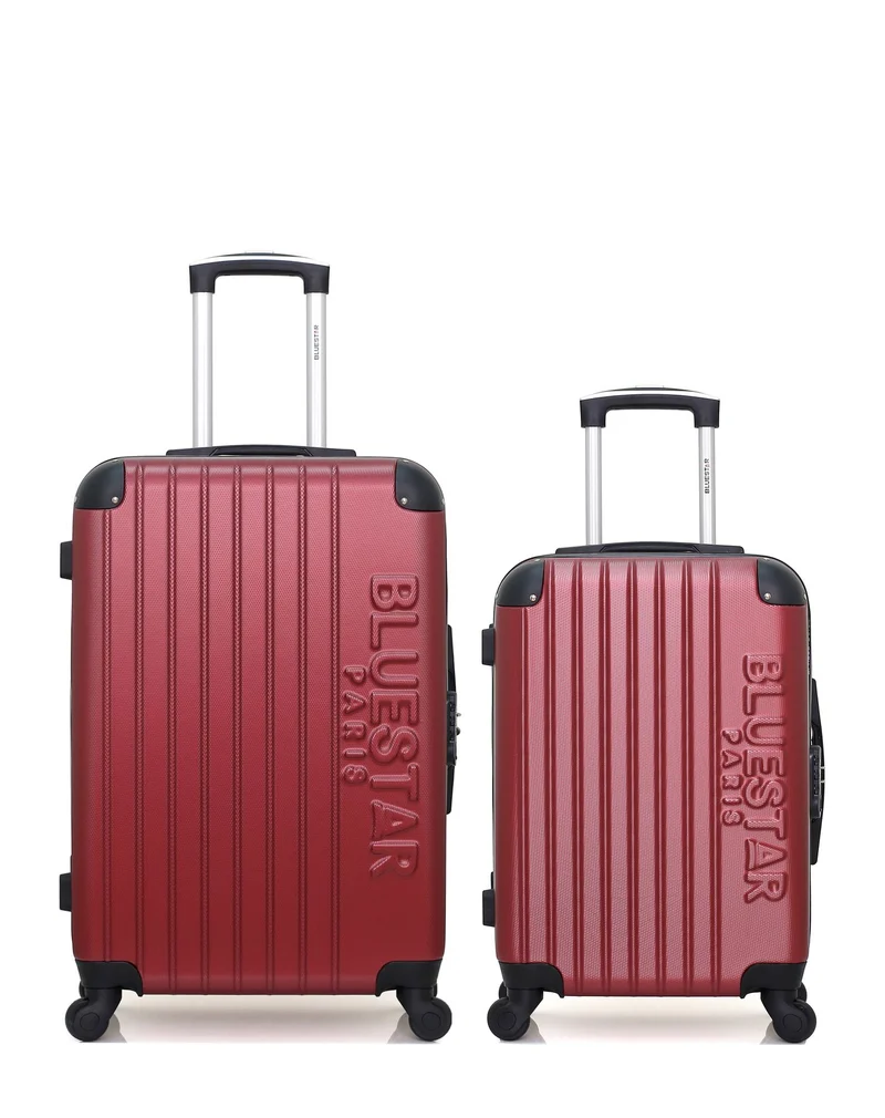 Lot de 2 - Valise weekend et valise cabine BUCAREST