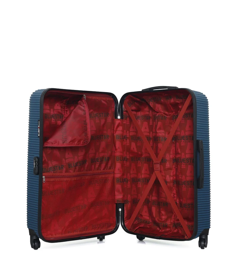 Lot de 2 Valise grand format et valise weekend LONDON