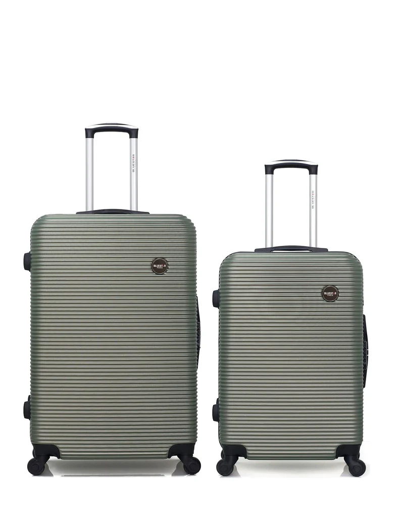 Lot de 2 Valise grand format et valise weekend LONDON