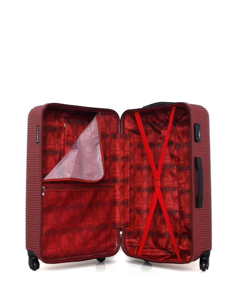 Lot de 2 Valise grand format et valise weekend LONDON